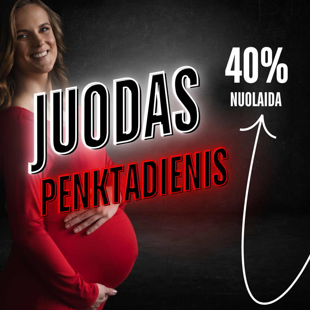 40% NUOLAIDA KURSAMS SU KODU "JUODAS"