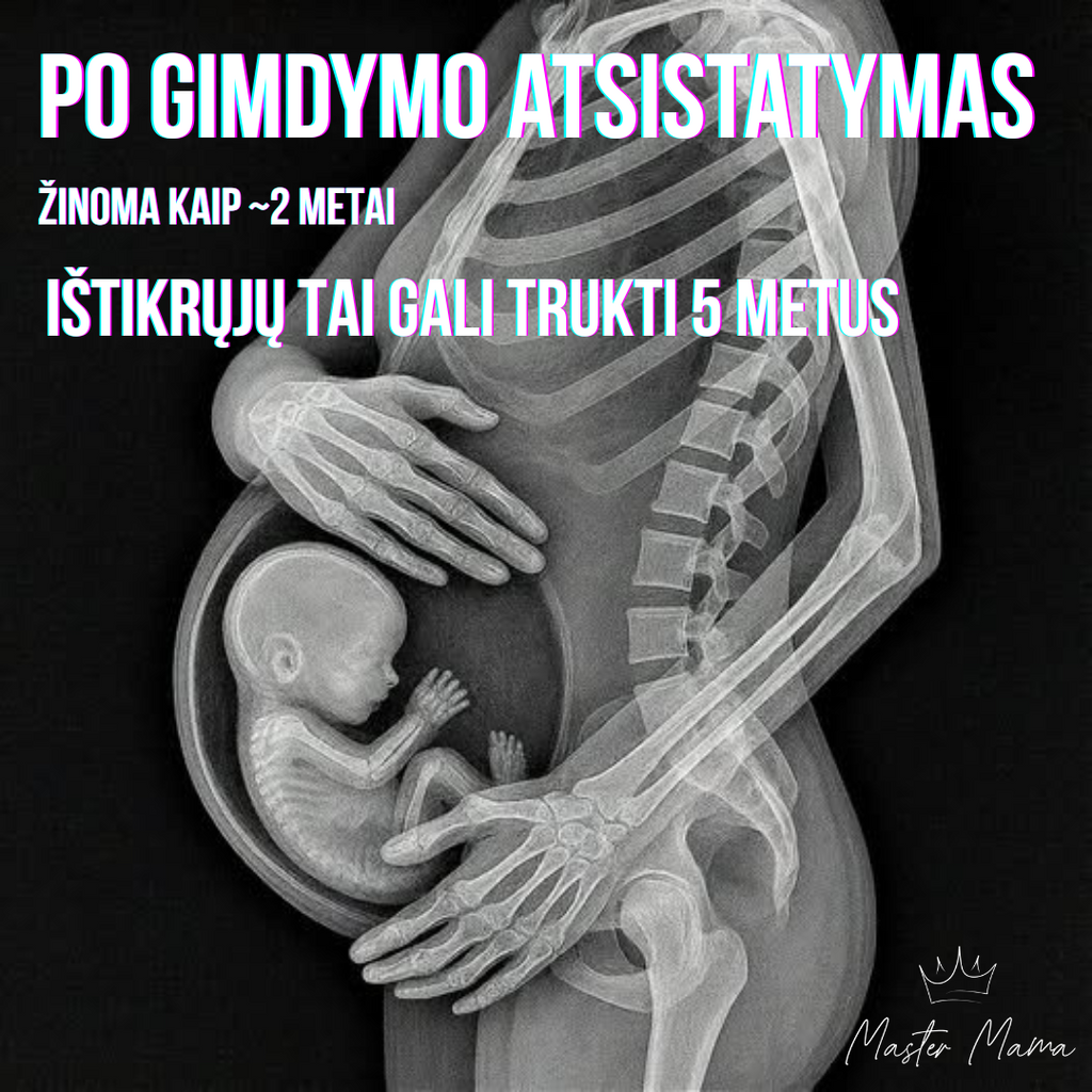 ATSISTATYMAS PO GIMDYMO YRA ILGESNIS..