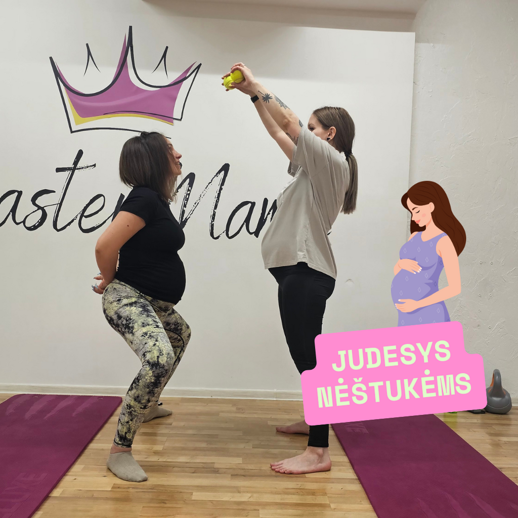 PATARIMAI NĖŠTUKEI JUDESYJE