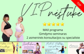 ★★★★★ <br> VIP: max kursas + 2 asmeninės treniruotės + gimdymo seminaras