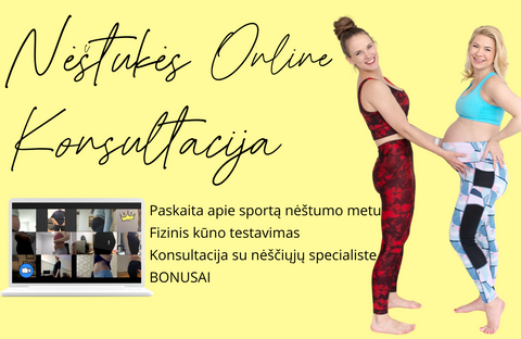 LAUKIUOSI IR NORIU SPORTUOTI ➡ įvadas prieš pradedant sportą nėštumo metu